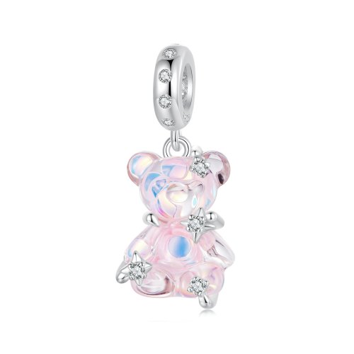 Colgante de oso de fantasía estilo PANDORA - SCC2754