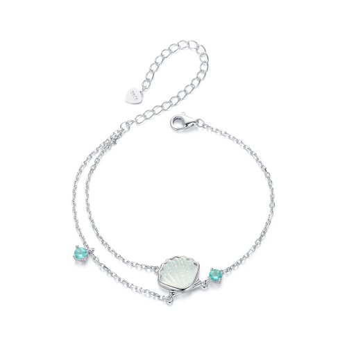 Pulsera de conchas marinas estilo PANDORA - BSB186