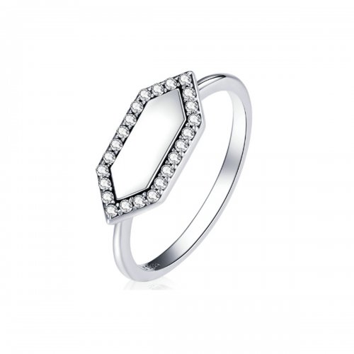 Anillo brillante de estilo Pandora - SCR701