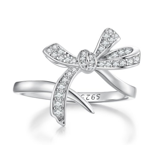 Pendientes brillantes de estilo Pandora con circonitas - BSE615-4L