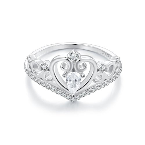 Anillo con corona estilo PANDORA - BSR511