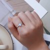 Anillo estilo Pandora con gota - BSR331