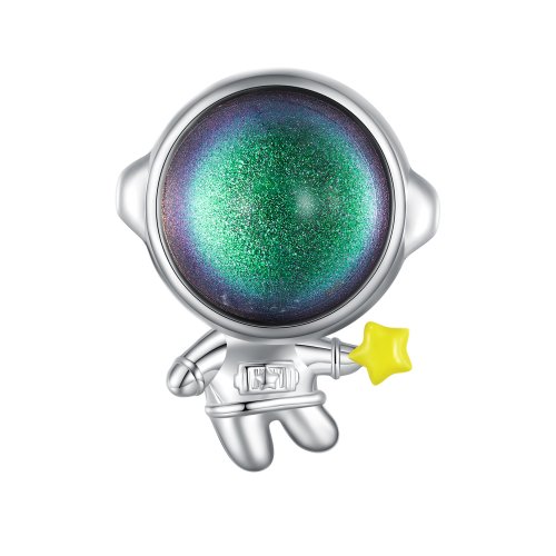 Charm estilo Pandora de Astronauta Estrella - BSC793
