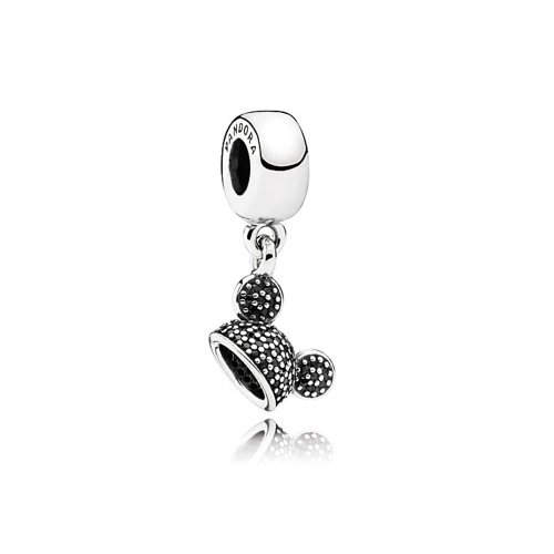 Charm Disney Mickey Mouse "Sombrero del oído de Mickey" PANDORA