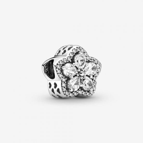 Charm Pandora Brillante Copo de Nieve en Pavé - 799224C01 - Haga click en la imagen para cerrar