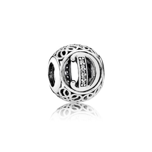 Charm Vintage D - PANDORA