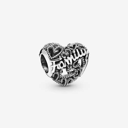 Charm PANDORA Corazón de familia - 798571C00
