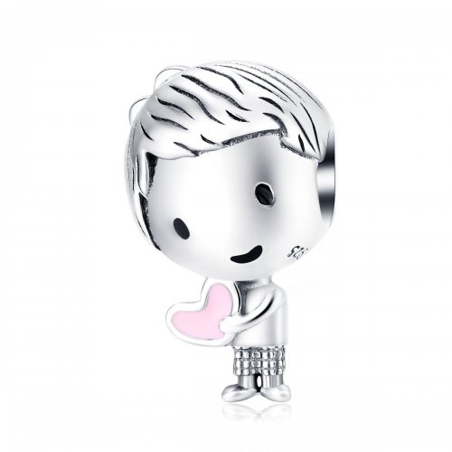 Charm de plata al estilo Pandora "Es un niño" - SCC1334