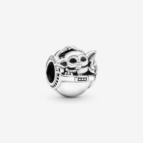 Pulsera PANDORA Star Wars Grogu™ y dije para cuna - 799511C01