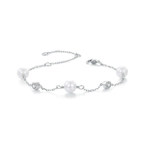 Pulsera Sea Rhythm de 0,1 ct estilo PANDORA (con un certificado) - MSB017