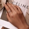 Anillo Abierto Exquisito Estilo Pandora con Caballito de Mar - SCR816