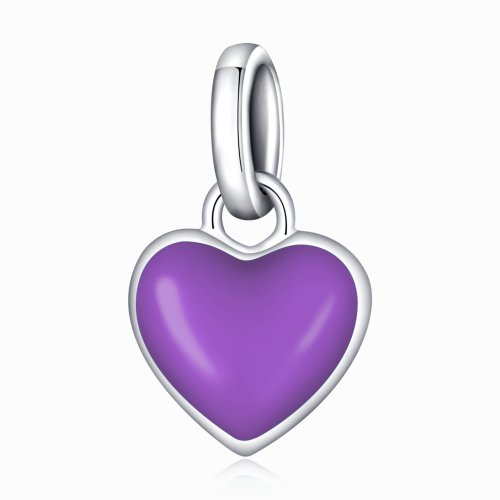 Pandora Style Me Love - Dije en tono uva morada - SCP063-VT