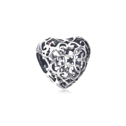 Charm en plata de ley Corazón calado PANDORA