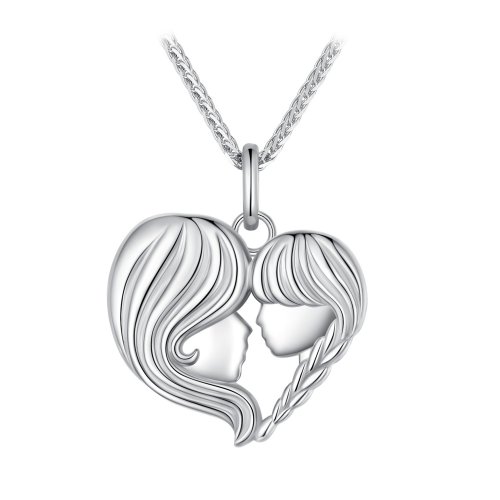Collar estilo Pandora Madre e Hija - BSN324 Collar estilo Pandora Madre e Hija - BSN324