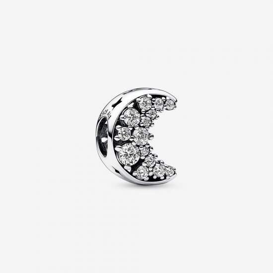 Charm Pandora Luna Creciente Brillante - 792768C01 - Haga click en la imagen para cerrar