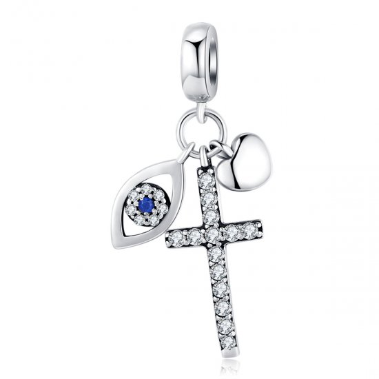 Pulsera estilo Pandora en plata con colgante de guardián - SCC1327 - Haga click en la imagen para cerrar