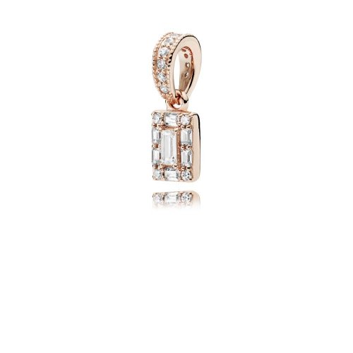 Colgante en PANDORA Rose Hielo Luminoso - 387543CZ