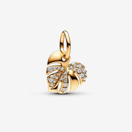 Charm Colgante Pandora Hoja Monstera Brillante - 763349C01