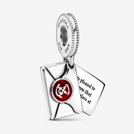PANDORA Harry Potter, Encanto Colgante de Carta de Aceptación de Hogwarts - 799125C01 - Haga click en la imagen para cerrar