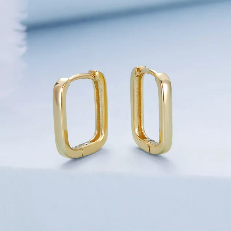(imagen para) Aretes estilo Pandora con aros franceses - BSE478-B - Ver 8