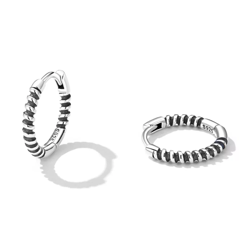 (imagen para) Aretes estilo Pandora con hilo simple - SCE1423 - Ver 2