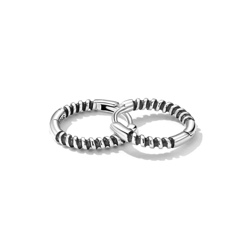 (imagen para) Aretes estilo Pandora con hilo simple - SCE1423 - Ver 4