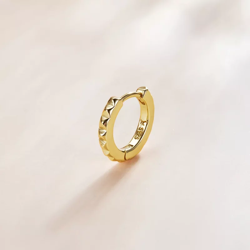 (imagen para) Estilo Pandora Aros de Engranajes Dorados - SCE1062 - Ver 2
