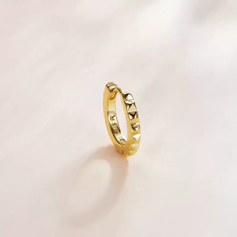 (imagen para) Estilo Pandora Aros de Engranajes Dorados - SCE1062 - Ver 3