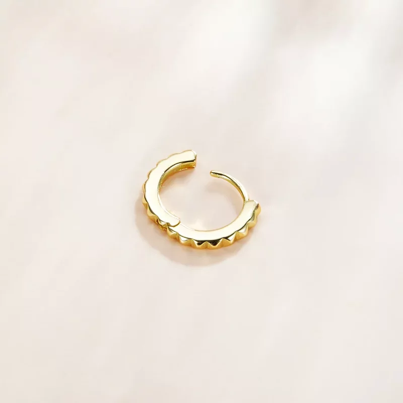 (imagen para) Estilo Pandora Aros de Engranajes Dorados - SCE1062 - Ver 4