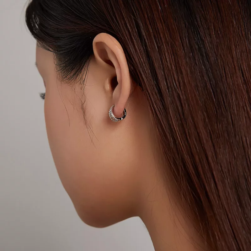 (imagen para) Estos aretes estilo Pandora para mujer moderna - SCE1187-A - Ver 6