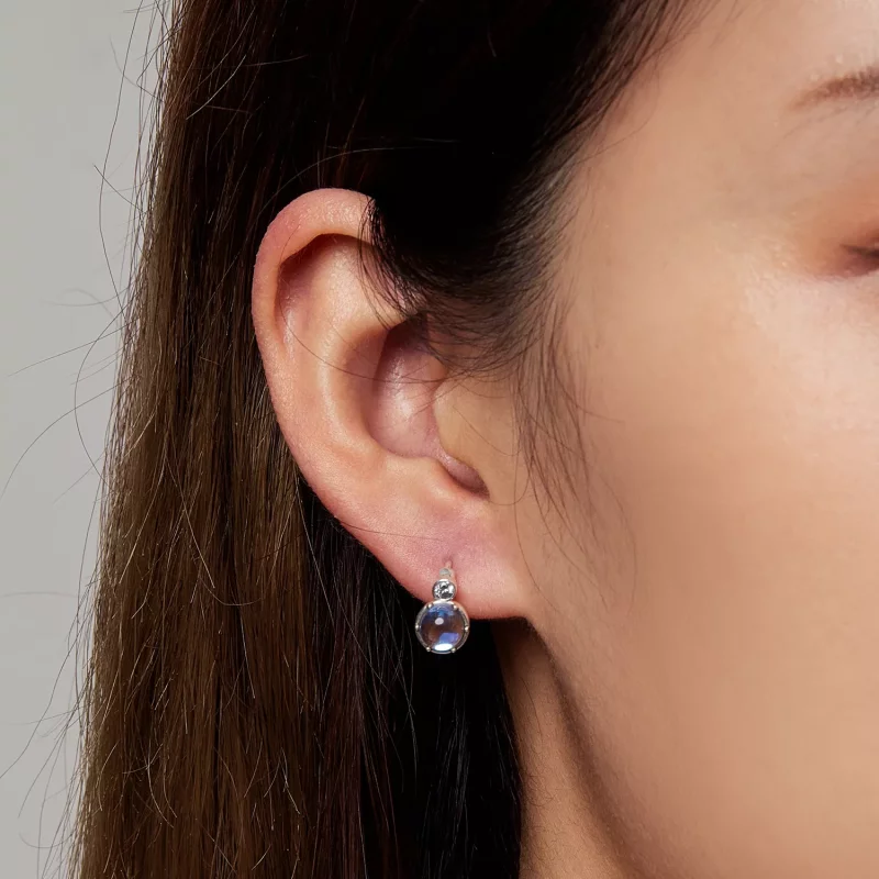 (imagen para) Pendientes de Aro Estilo Pandora Simple Symphony - SCE1411 - Ver 7