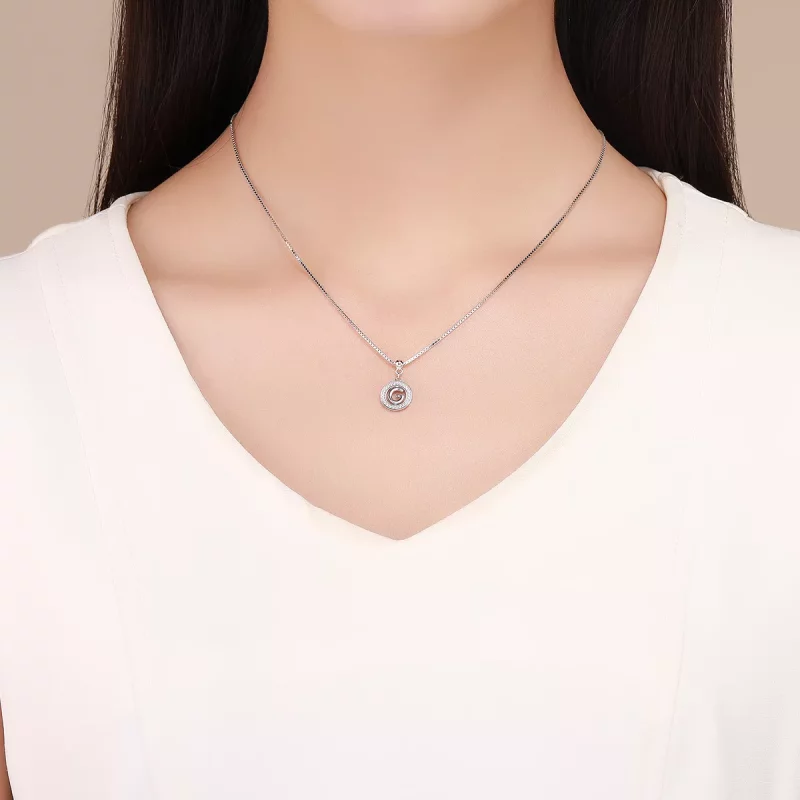 (imagen para) Colgante Pandora Style Me Wish con letra G - BSP001-G - Ver 5