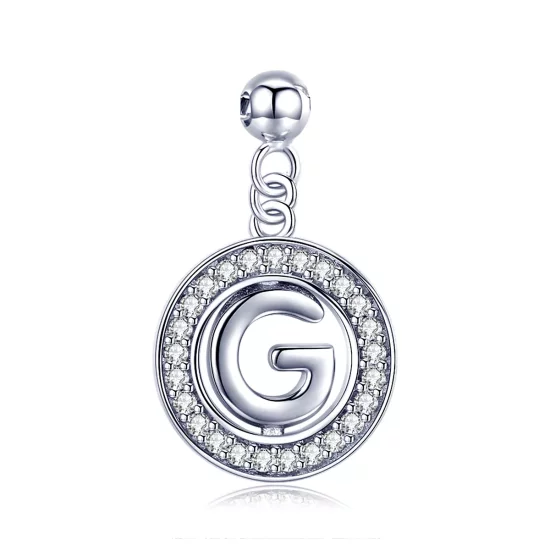 (imagen para) Colgante Pandora Style Me Wish con letra G - BSP001-G