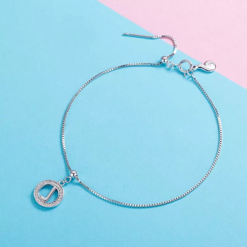(imagen para) Colgante Pandora Style Me Wish Letter-J - BSP001-J - Ver 2