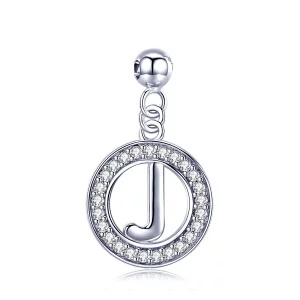 (imagen para) Colgante Pandora Style Me Wish Letter-J - BSP001-J