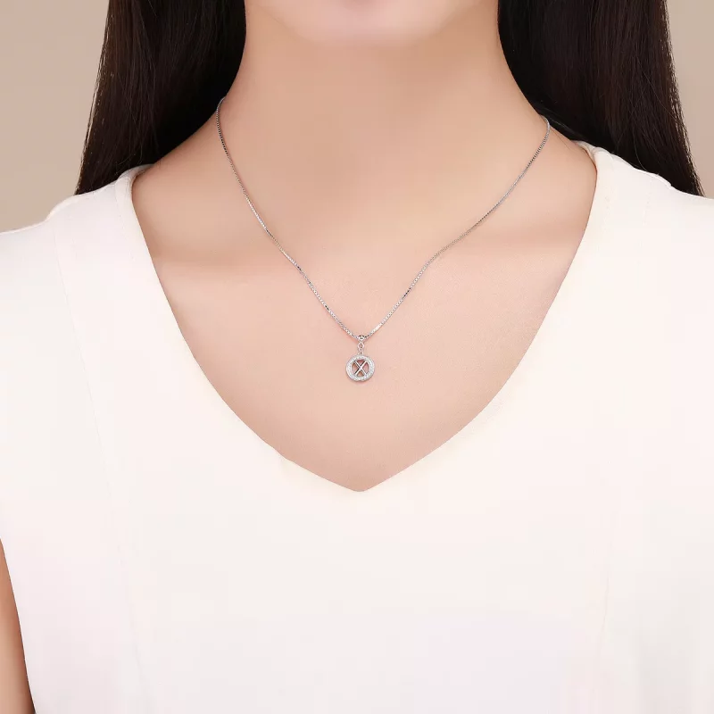 (imagen para) Colgante Pandora Style Me Wish Letter-X - BSP001-X - Ver 5