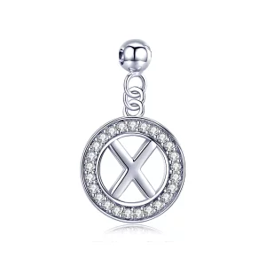(imagen para) Colgante Pandora Style Me Wish Letter-X - BSP001-X