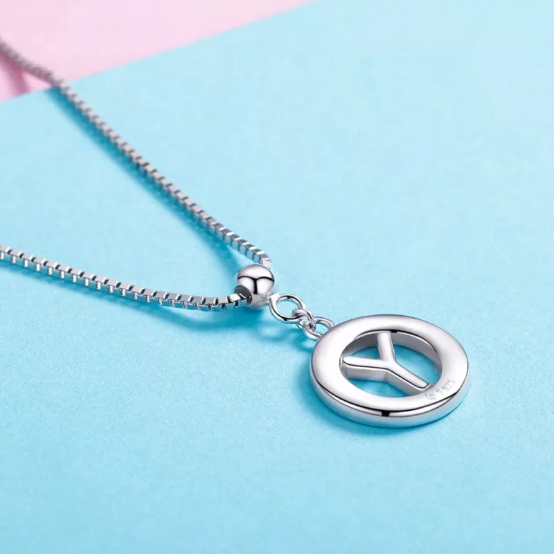 (imagen para) Pandora Estilo Me Desea Carta-Y Dangle - BSP001-Y - Ver 3
