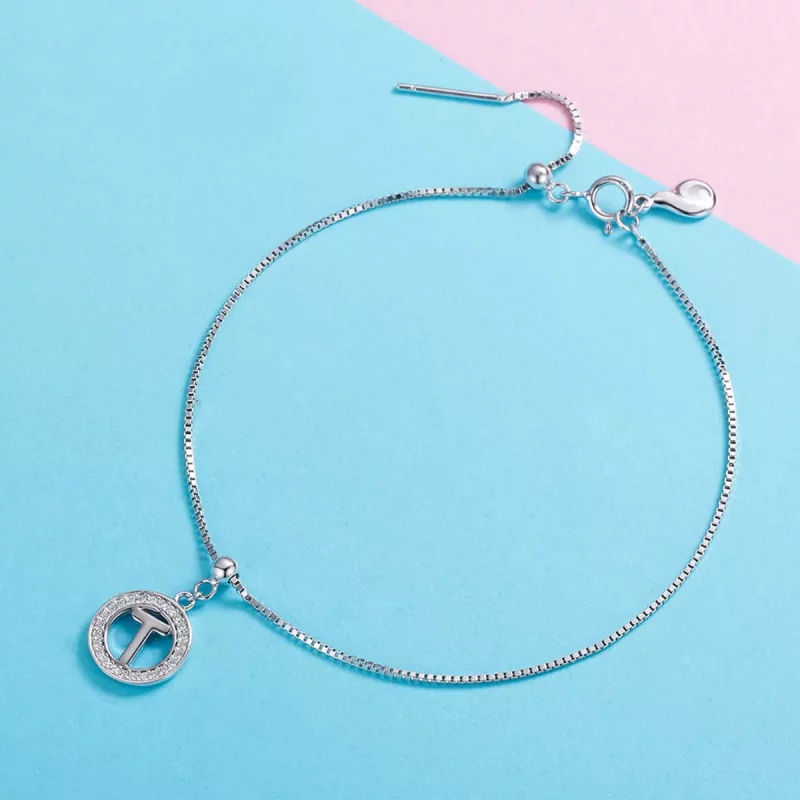 (imagen para) Pandora Estilo Me Desea Letra-T Colgante - BSP001-T - Ver 2