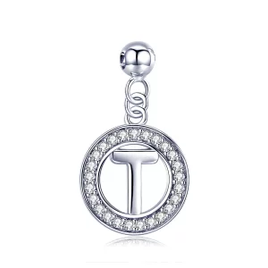 (imagen para) Pandora Estilo Me Desea Letra-T Colgante - BSP001-T