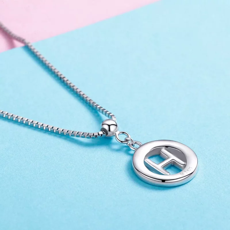 (imagen para) Pandora Estilo Me Deseo Letra-H Dangle - BSP001-H - Ver 3