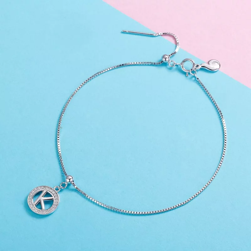 (imagen para) Pandora Estilo Me Deseo Letra-K Colgante - BSP001-K - Ver 2