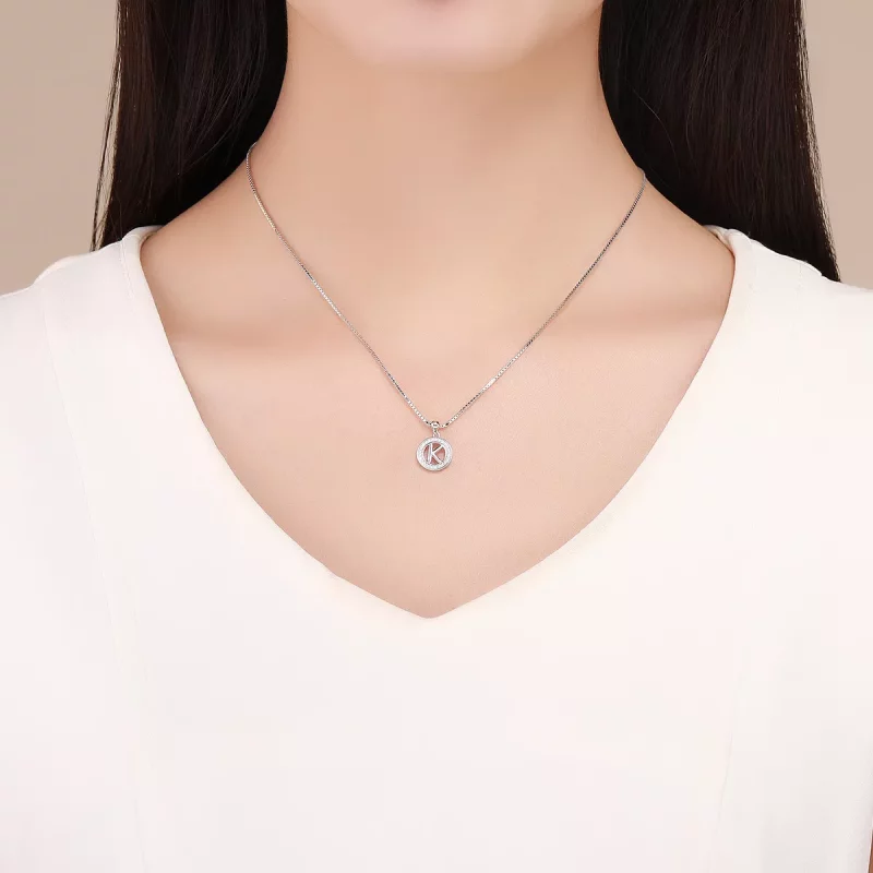 (imagen para) Pandora Estilo Me Deseo Letra-K Colgante - BSP001-K - Ver 5