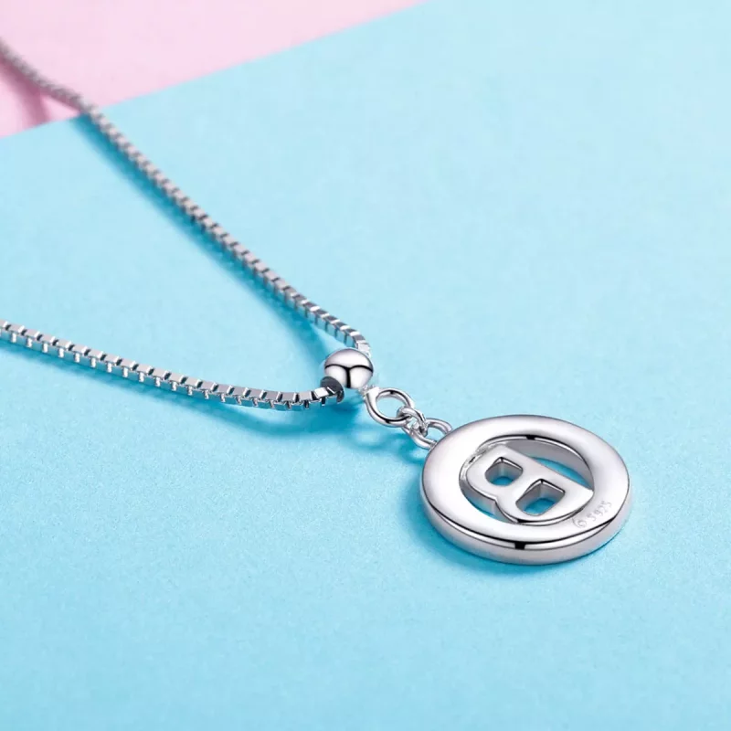 (imagen para) Pandora Style Me Wish Letra B Colgante - BSP001-B - Ver 3