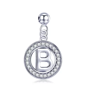 (imagen para) Pandora Style Me Wish Letra B Colgante - BSP001-B