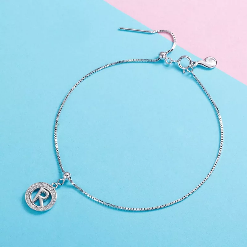 (imagen para) Pandora Style Me Wish Letra-R Colgante - BSP001-R - Ver 2