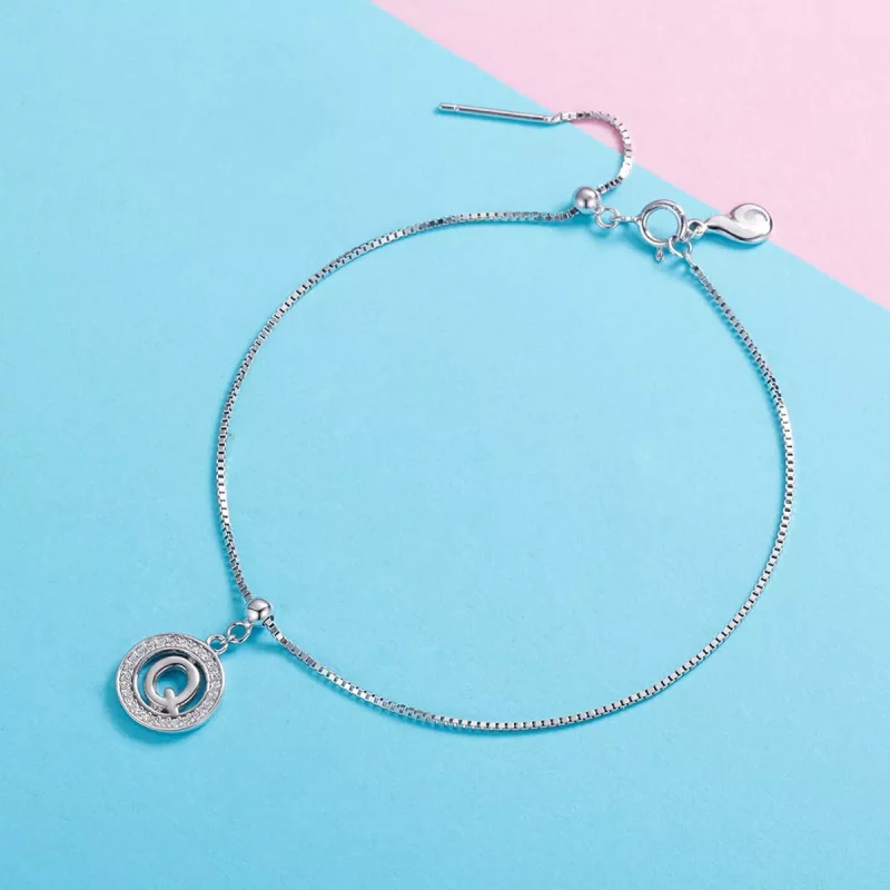(imagen para) Pandora Style Me Wish Letter-Q Dangle - BSP001-Q - Ver 2