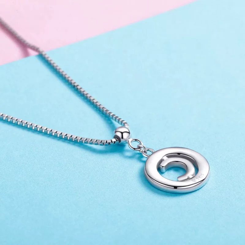 (imagen para) Pendiente Colgante Estilo Pandora Style Me Wish Letter-C - BSP001-C - Ver 3