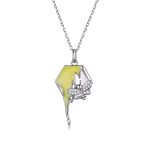 (imagen para) Collar brillante estilo Pandora con diseño de colmena - BSN213
