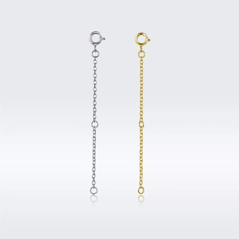 (imagen para) Collar con cadena de extensión estilo Pandora - Cadena de extensión SCA015-6B - Ver 5